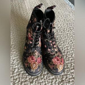 Floral Doc Martens